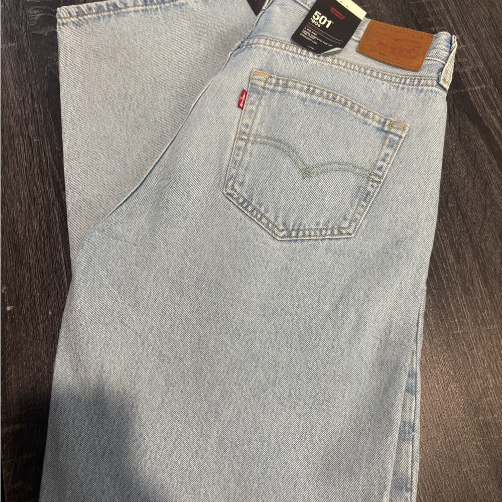 Levi's Classic Light Blue Straight Jeans